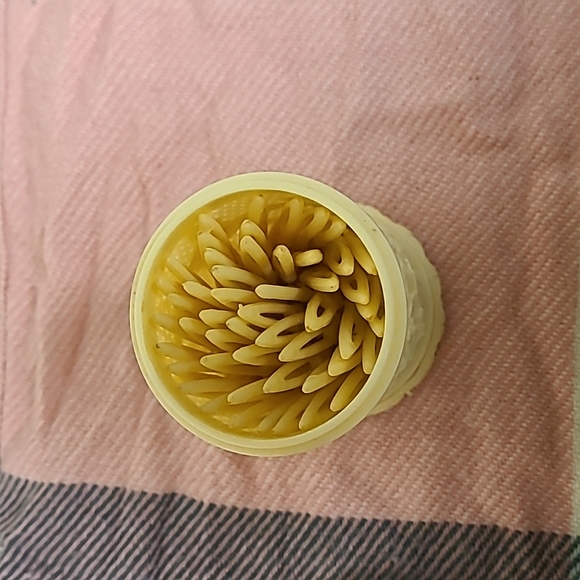 1978 Vintage Cocktail Fork Caddy with Original Cocktail Forks - Picture 3 of 6